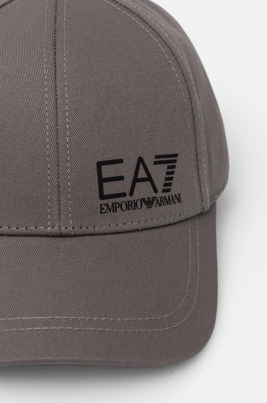 Doplnky Bavlnená šiltovka EA7 Emporio Armani AF11989.7X000005.M8049 sivá