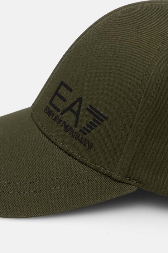 Doplňky Bavlněná baseballová čepice EA7 Emporio Armani AF11989.7X000005.M8051 zelená