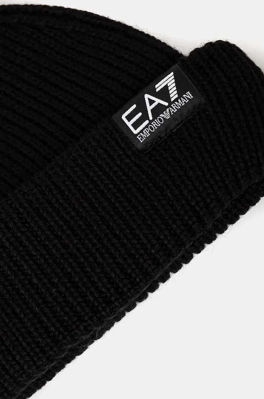 Doplnky Čiapka s prímesou vlny EA7 Emporio Armani 4F200.244667.00020 čierna