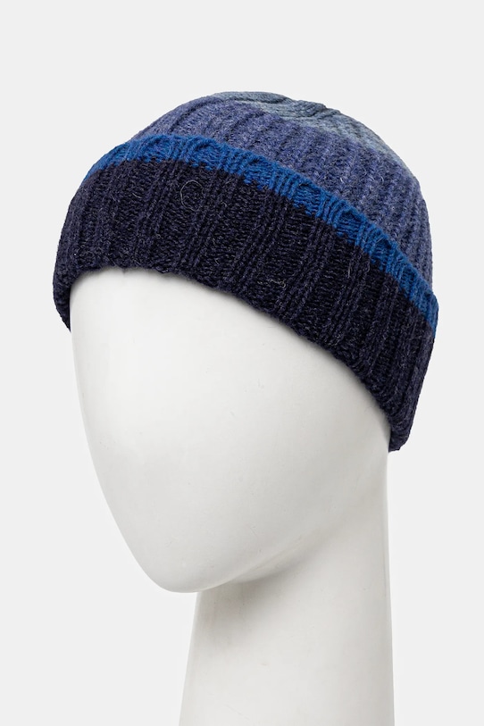 Vlněná čepice United Colors of Benetton 123MKA00Q modrá AW24
