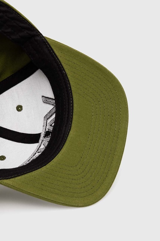 Vans czapka z daszkiem bawełniana zielony VN0A36ORCIB1