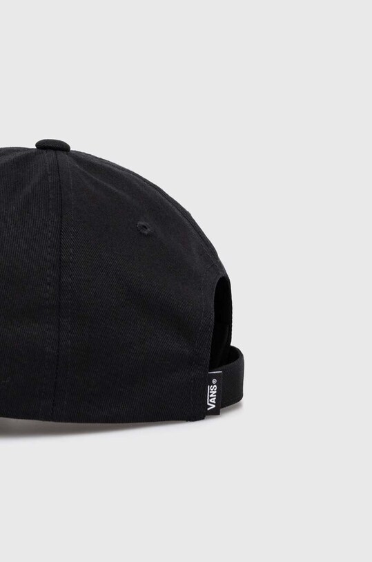 Accesorii Vans șapcă de baseball din bumbac VN000HS6BLK1 negru