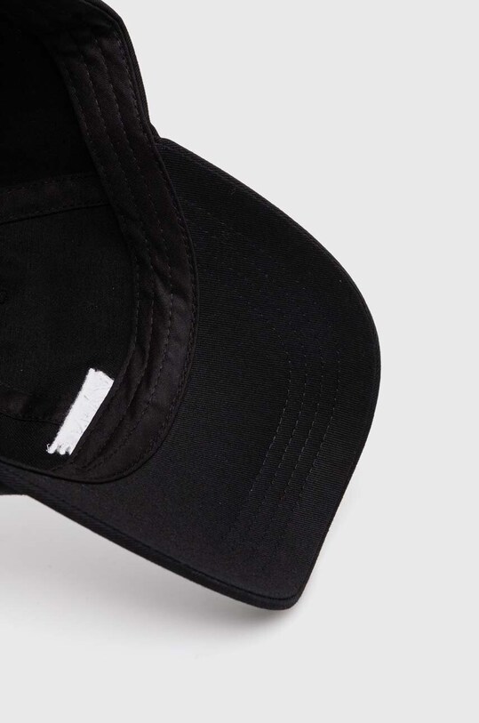 Vans șapcă de baseball din bumbac negru VN000HS6BLK1