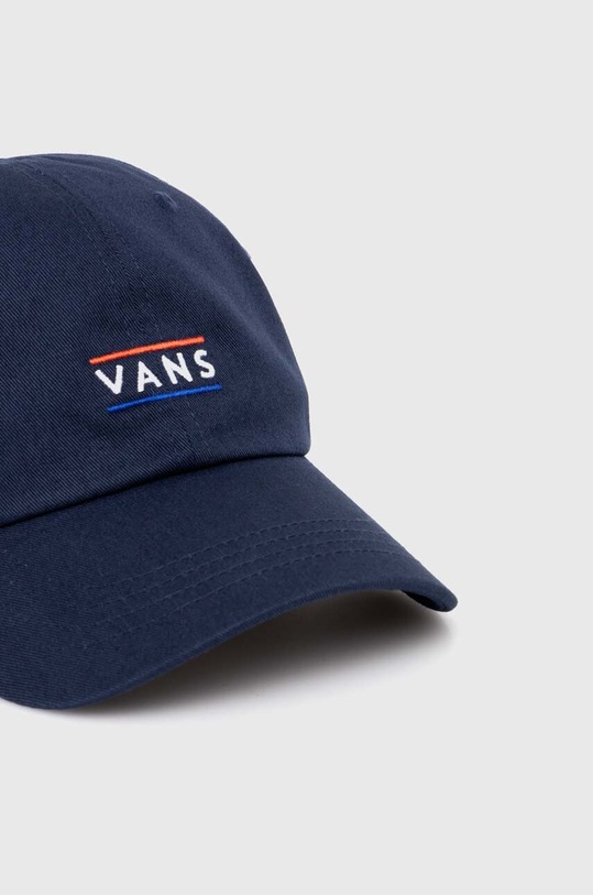 Βαμβακερό καπέλο του μπέιζμπολ Vans VN000HS6LKZ1 σκούρο μπλε AW24