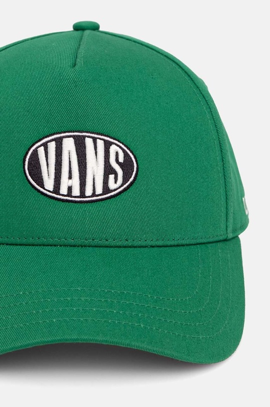 Vans șapcă de baseball din bumbac VN000HSBJ5F1 verde AW24