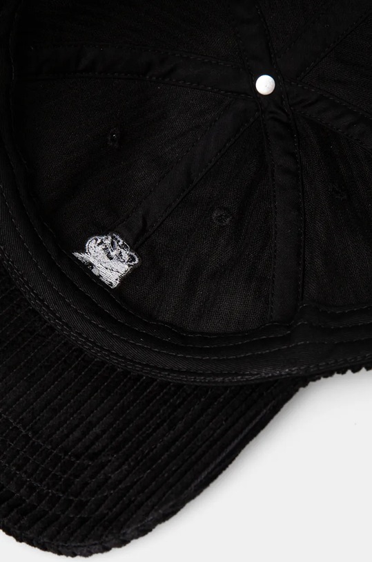 Vans czapka z daszkiem bawełniana czarny VN000HS5BLK1