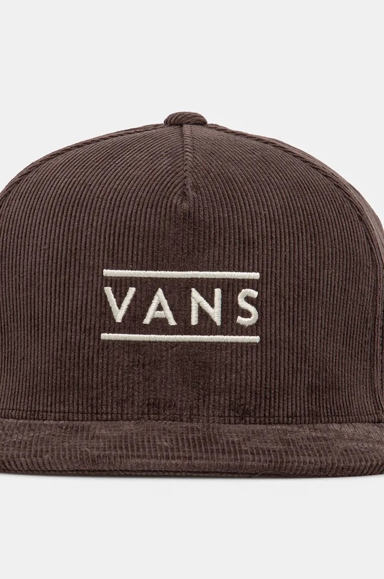 Bavlnená šiltovka Vans VN000HSF7YO1 hnedá AW24