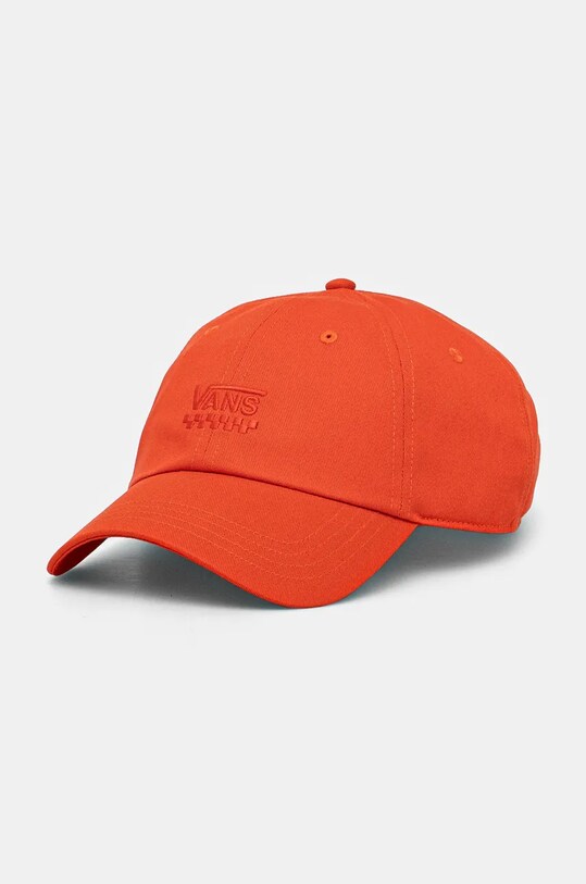 Vans șapcă de baseball din bumbac bumbac portocaliu VN000HEAD401