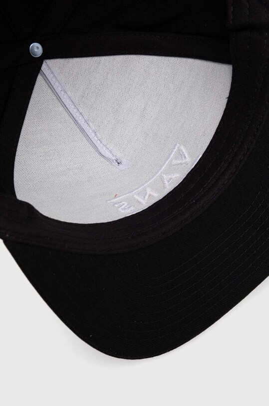 Vans șapcă de baseball din bumbac negru VN000HSFBLK1