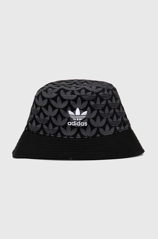 adidas Originals kapelusz bawełniany wzorzyste czarny IY1547