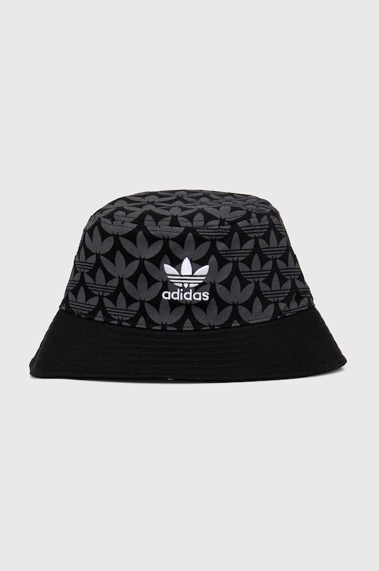 Βαμβακερό καπέλο adidas Originals βαμβάκι μαύρο IY1547