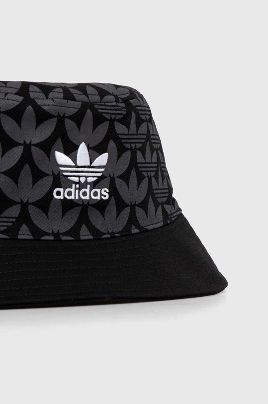 adidas Originals kapelusz bawełniany IY1547 czarny AW24