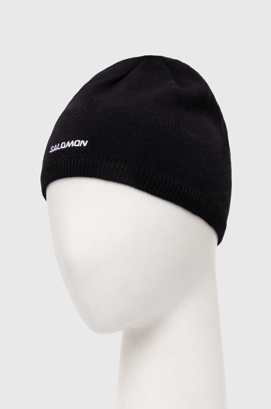 Шапка Salomon LC1847100 чорний AW24