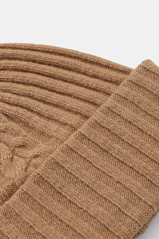 Αξεσουάρ Σκουφάκι με προσθήκη μαλλιού United Colors of Benetton 1244DA011 μπεζ