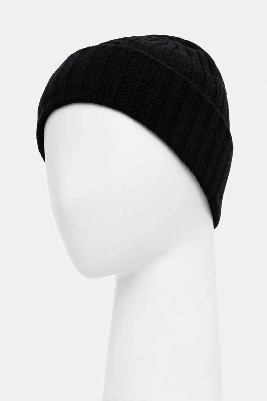 Шапка с вълна United Colors of Benetton 1244DA011 черен AW25