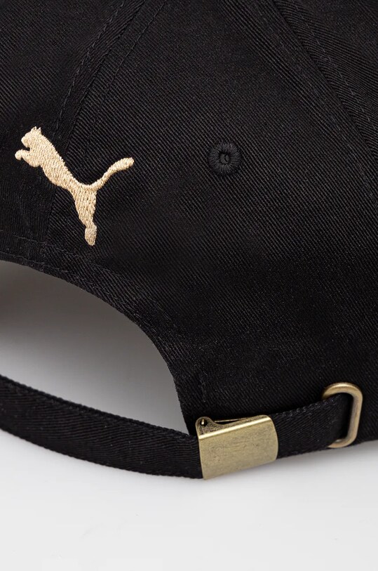 Аксесуари Бавовняна бейсболка Puma Play Paris Retro Club 025512 чорний