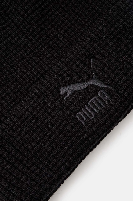 Čepice Puma Classics Mid Fit Beanie 025677 černá AW24