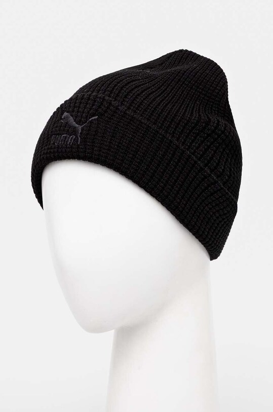 Akcesoria Puma czapka Classics Mid Fit Beanie 025677 czarny