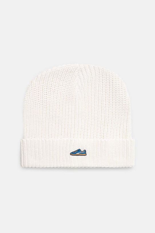 Puma caciula din bumbac Classics Graphic Short Beanie uni alb 025680