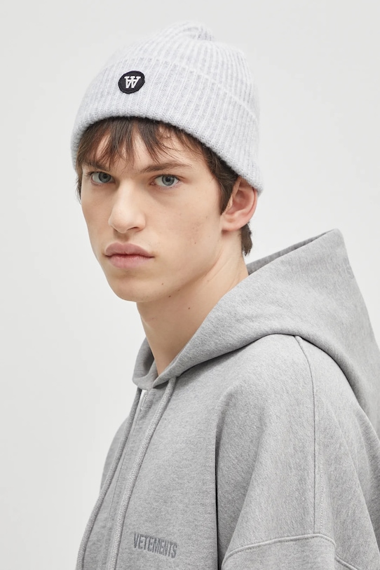 Wood Wood wool blend beanie Vin AA Beanie 10320804.4068 gray AW24