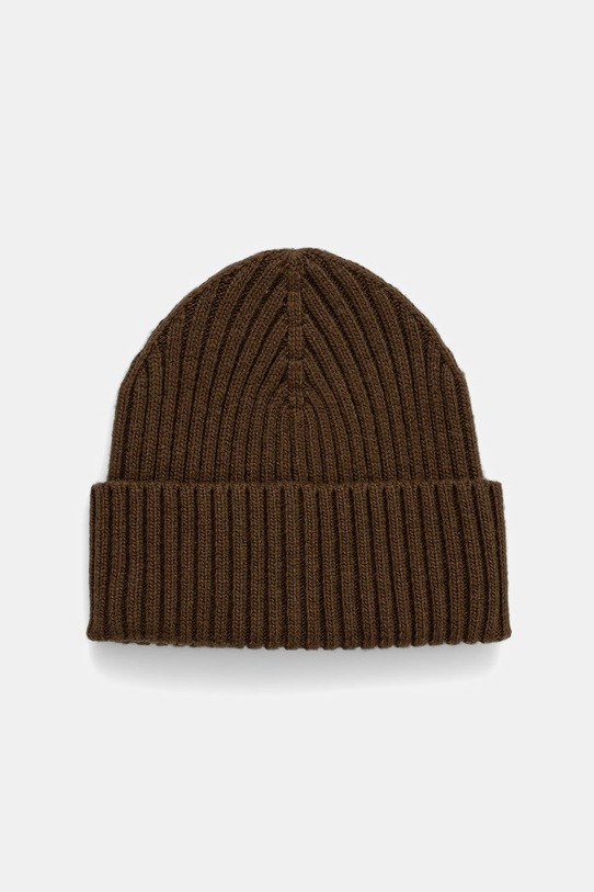 Шапка с примесью шерсти Sisley с добавлением шерсти коричневый 132HSA00B
