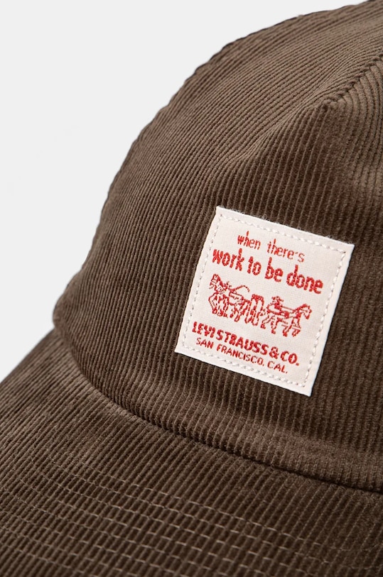 Levi's șapcă de baseball din catifea 000J0.0002 verde AW24