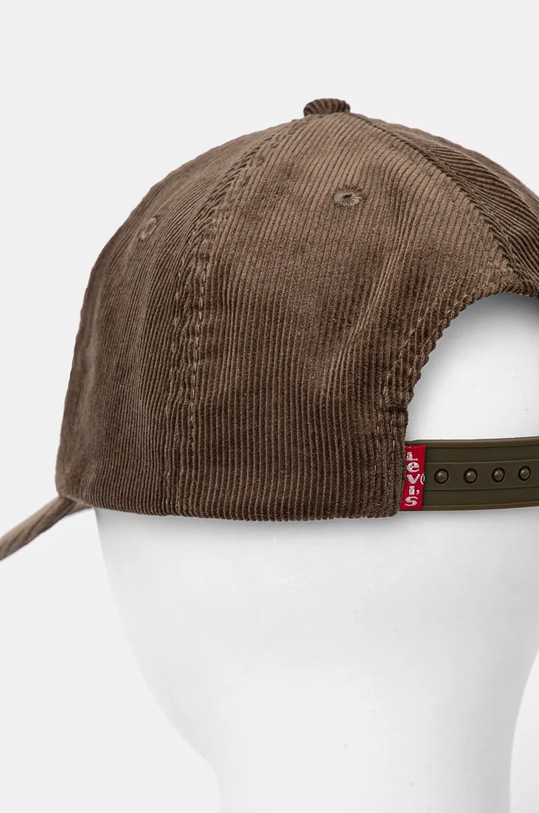 Accesorii Levi's șapcă de baseball din catifea 000J0.0002 verde