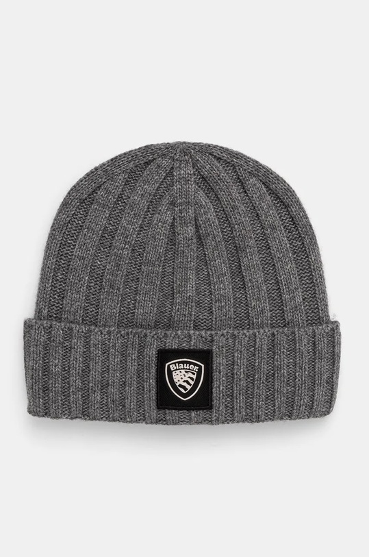 Blauer caciula din amestec de lana imprimeu gri 24WBLUA05463