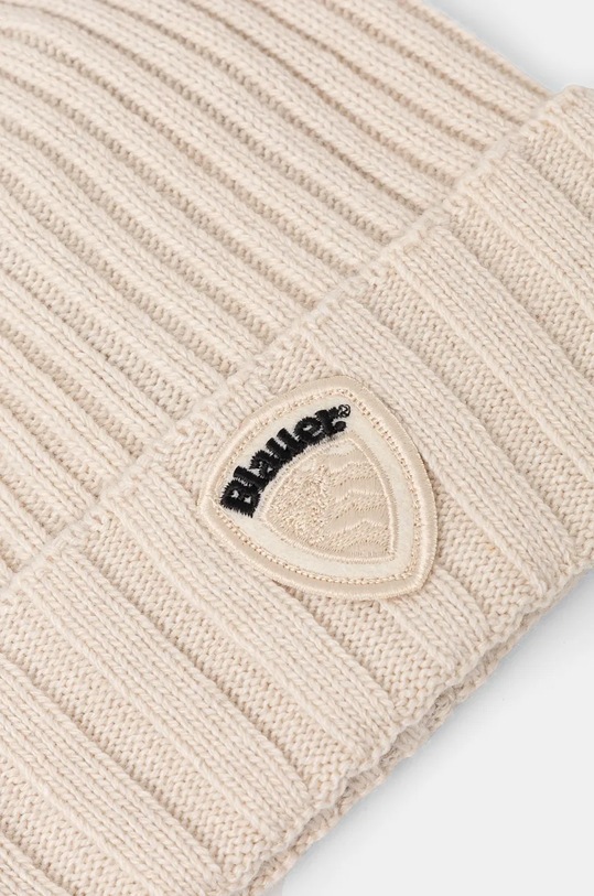Blauer berretto in misto lana 24WBLUA05464 beige AW24