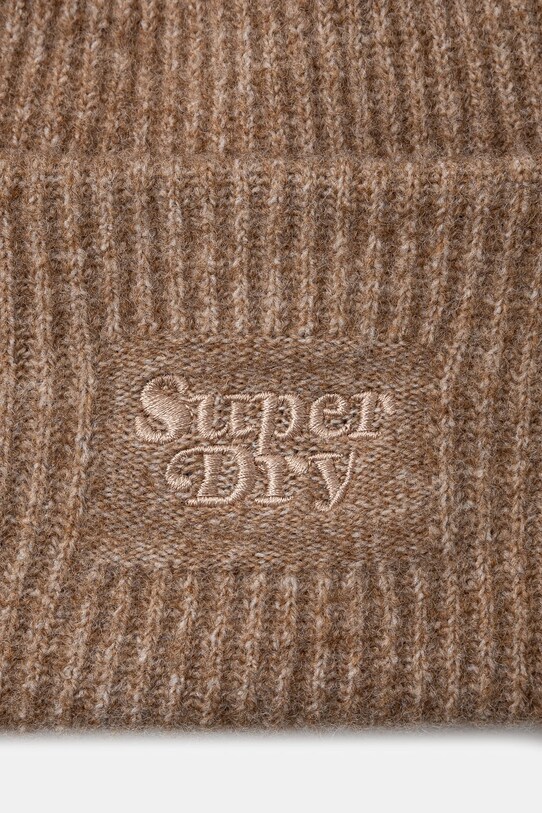 Accesorii Superdry caciula din amestec de lana Y9010185A.1JL bej