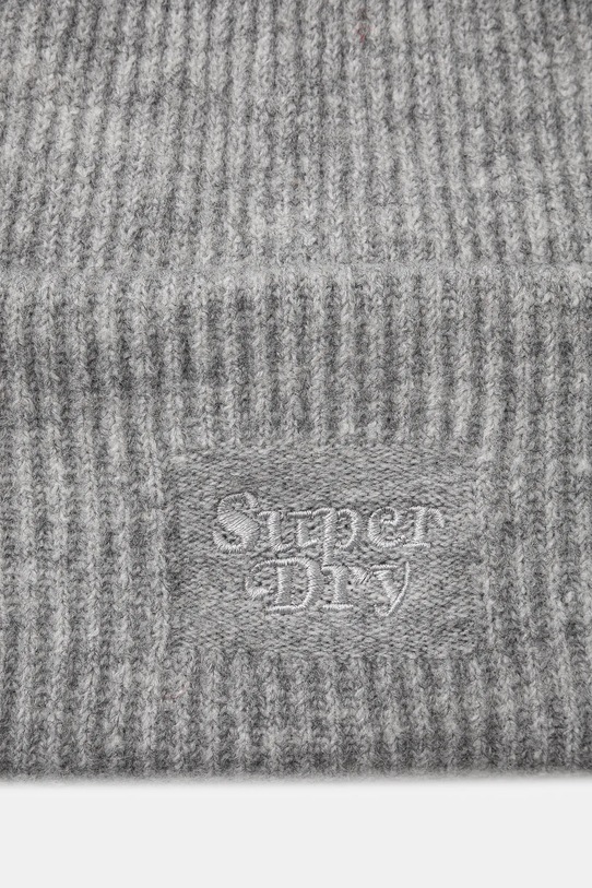 Doplnky Čiapka s prímesou vlny Superdry Y9010185A.2XF sivá