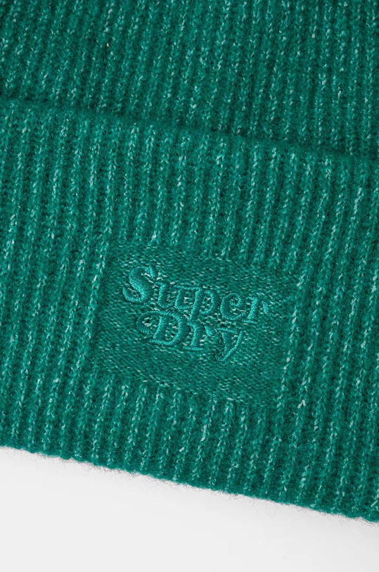 Doplňky Čepice z vlněné směsi Superdry Y9010185A.GYJ tyrkysová