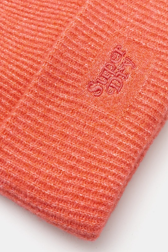 Superdry caciula din amestec de lana Y9010185A.OU3 portocaliu AW24