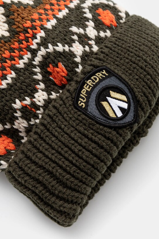 Superdry czapka Y9010190A.B2E zielony AW24