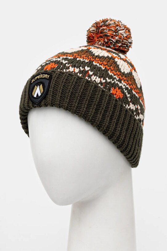 Akcesoria Superdry czapka Y9010190A.B2E zielony