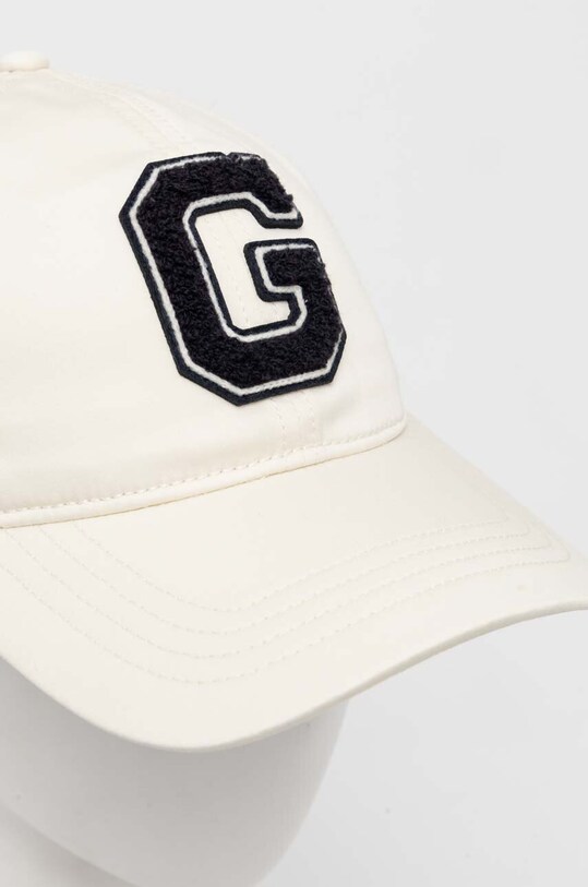Gant czapka z daszkiem 4900085 beżowy AW24