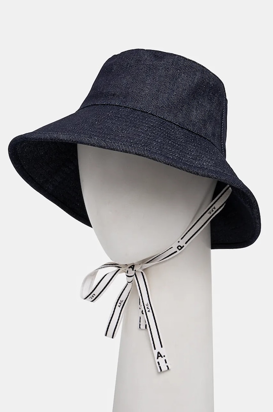 Джинсовий капелюх A.P.C. bob rachel 2.0 інші темно-синій COCSX.M24136
