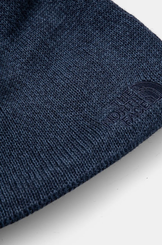 Doplňky Čepice z vlněné směsi The North Face Jim Beanie NF0A8CQ2HKW1 námořnická modř