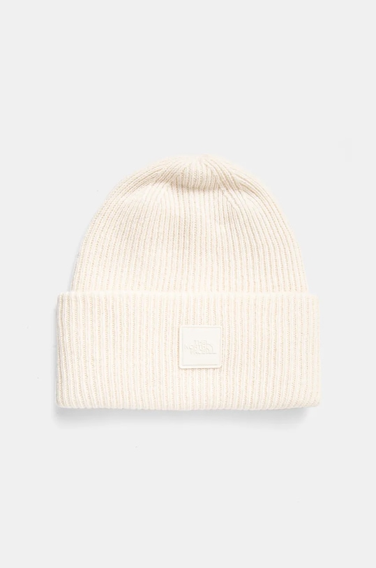The North Face czapka wełniana Urban Patch Beanie wełna beżowy NF0A7WJGQLI1