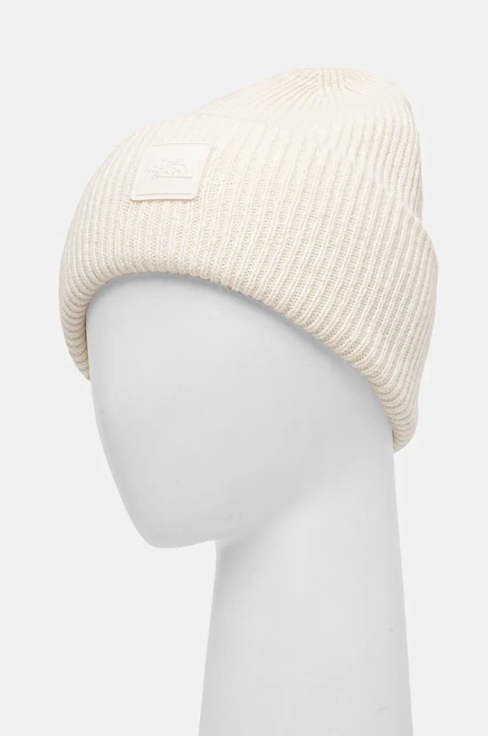 Μάλλινο σκουφί The North Face Urban Patch Beanie NF0A7WJGQLI1 μπεζ AW24