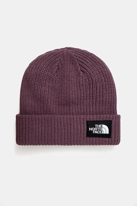 The North Face czapka Salty Lined Beanie pozostałe fioletowy NF0A3FJW1NI1