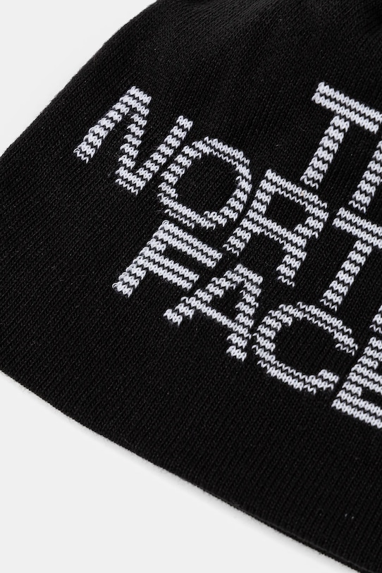 The North Face beanie cu doua fete Reversible Highline NF0A7WLAYA71 negru AW24