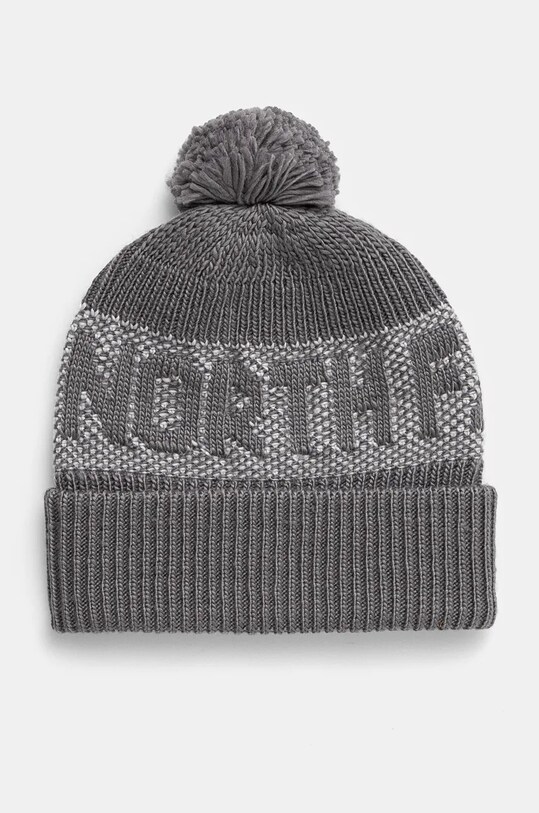 Čiapka The North Face Retro Cabin Beanie stredne hrubá sivá NF0A88QWRO01