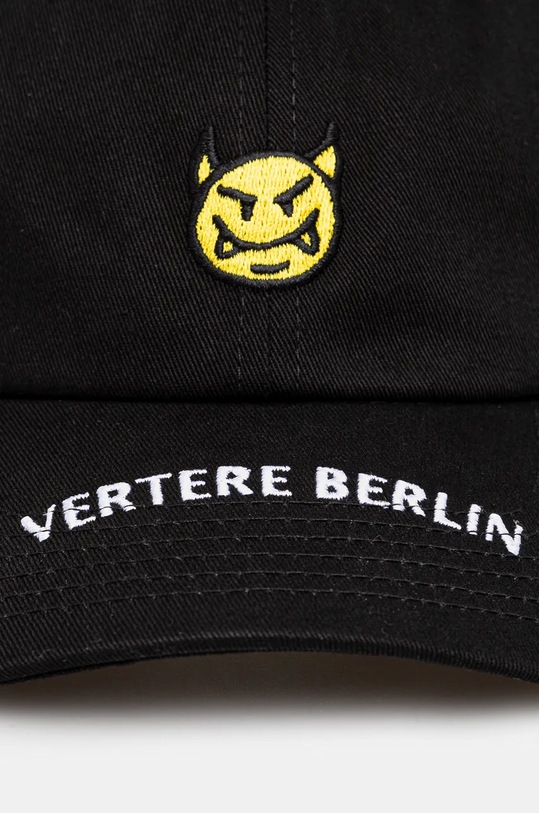Pamučna kapa sa šiltom Vertere Berlin VER.C48 crna AW24