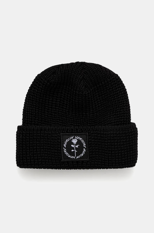 Vertere Berlin berretto in lana lana nero VER.B38