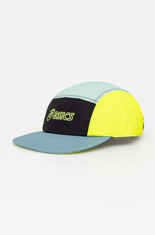 Asics czapka z daszkiem pozostałe zielony 3013B004.303