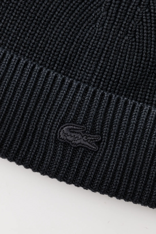 Lacoste caciula din bumbac RB3152 negru AW24