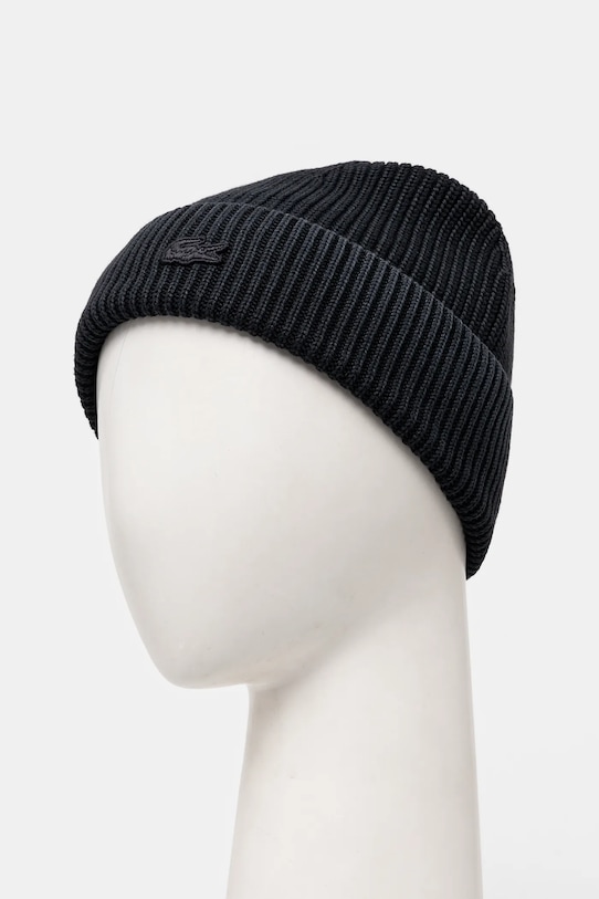 Accesorii Lacoste caciula din bumbac RB3152 negru