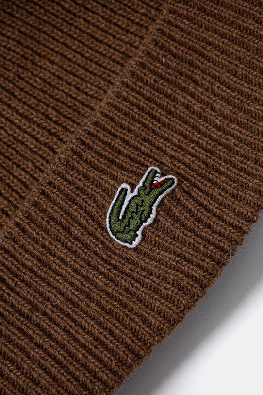 Lacoste caciula si fular din lana RB5385