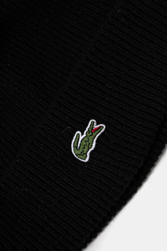 Vlnená čiapka a šál Lacoste RB5385